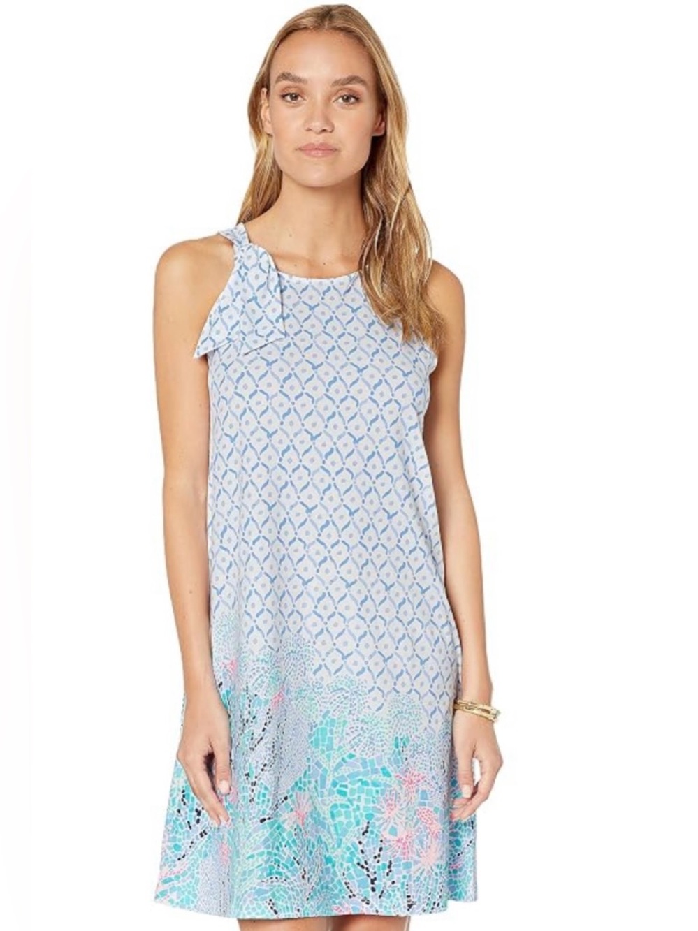 Lilly Pulitzer Luella Dress in Sea La Vie Engineered